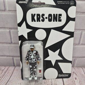 KRS-ONE Self Destruction Super 7 Reaction Action Figure Hip-Hop BDP - Sealed